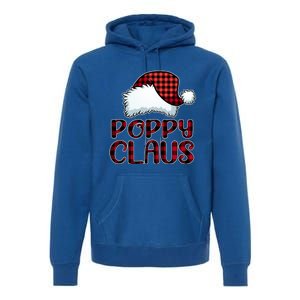 Poppy Claus Christmas Lights Pajama Family Matching Premium Hoodie