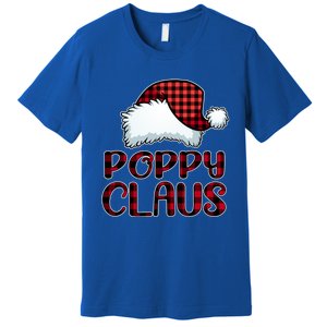 Poppy Claus Christmas Lights Pajama Family Matching Premium T-Shirt