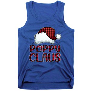 Poppy Claus Christmas Lights Pajama Family Matching Tank Top