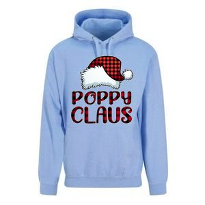 Poppy Claus Christmas Lights Pajama Family Matching Unisex Surf Hoodie