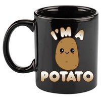 Potato Costume Cute Kawaii Style Smiling IM A Potato 11oz C Handle Ceramic Mug