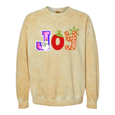 Personalized Christmas Christmas Reindeer Christmas Joytoddlercrew Neck Pul Colorblast Crewneck Sweatshirt