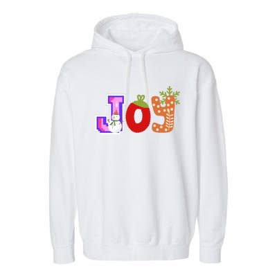 Personalized Christmas Christmas Reindeer Christmas Joytoddlercrew Neck Pul Garment-Dyed Fleece Hoodie