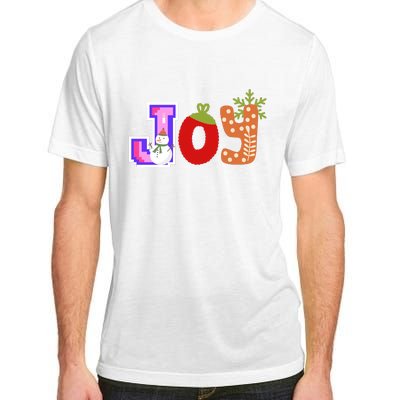 Personalized Christmas Christmas Reindeer Christmas Joytoddlercrew Neck Pul Adult ChromaSoft Performance T-Shirt