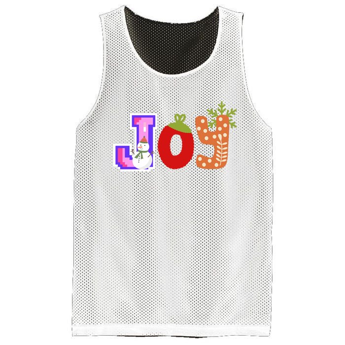 Personalized Christmas Christmas Reindeer Christmas Joytoddlercrew Neck Pul Mesh Reversible Basketball Jersey Tank