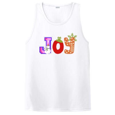 Personalized Christmas Christmas Reindeer Christmas Joytoddlercrew Neck Pul PosiCharge Competitor Tank