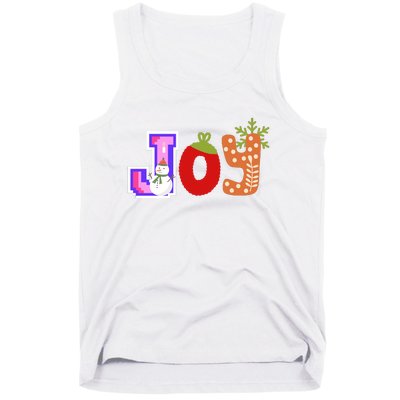 Personalized Christmas Christmas Reindeer Christmas Joytoddlercrew Neck Pul Tank Top