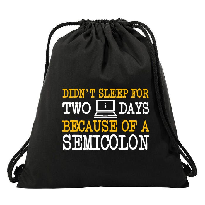 Programmer Coder Computer Software Engineer Web Developer Drawstring Bag
