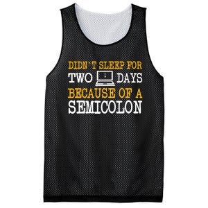 Programmer Coder Computer Software Engineer Web Developer Mesh Reversible Basketball Jersey Tank