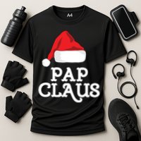 Pap Claus Christmas Family Group Matching Pajama Gift Cooling Performance Crew T-Shirt
