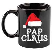 Pap Claus Christmas Family Group Matching Pajama Gift 11oz C Handle Ceramic Mug