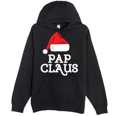 Pap Claus Christmas Family Group Matching Pajama Gift Premium Pullover Hoodie