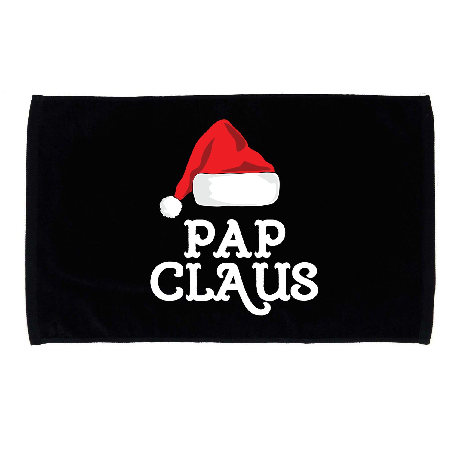 Pap Claus Christmas Family Group Matching Pajama Gift Microfiber Hand Towel