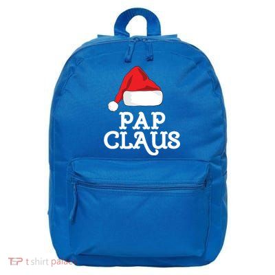 Pap Claus Christmas Family Group Matching Pajama Gift 16 in Basic Backpack