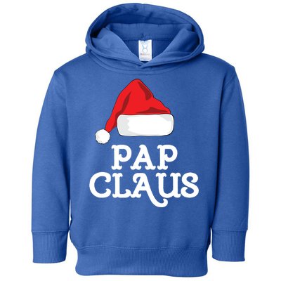 Pap Claus Christmas Family Group Matching Pajama Gift Toddler Hoodie
