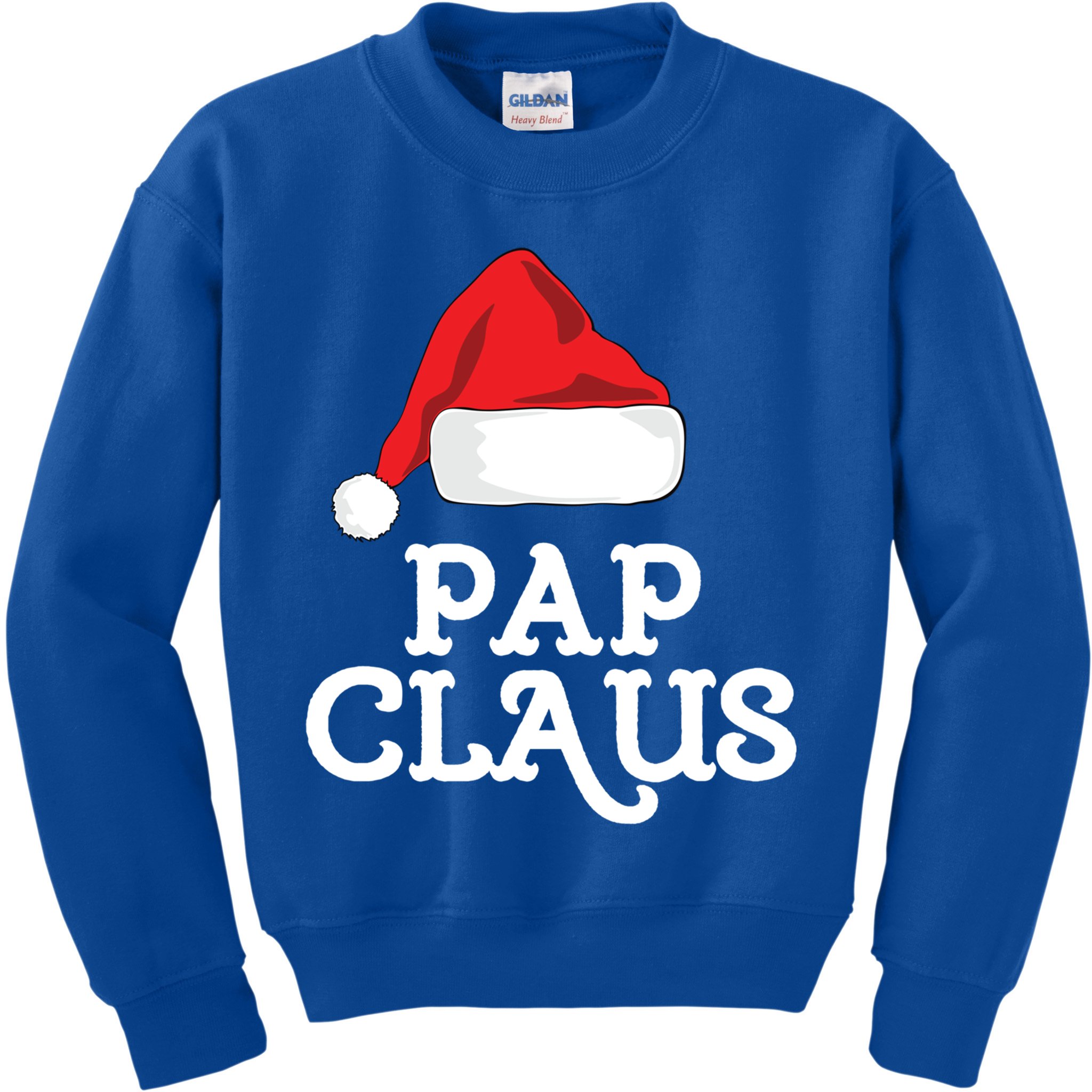 Pap Claus Christmas Family Group Matching Pajama Gift Kids Sweatshirt
