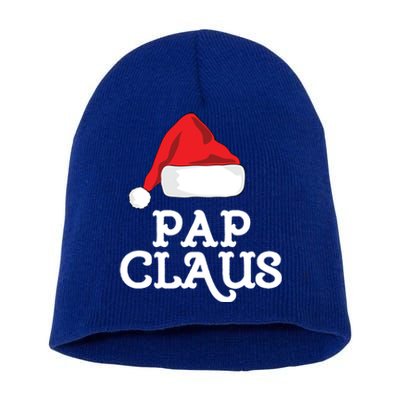 Pap Claus Christmas Family Group Matching Pajama Gift Short Acrylic Beanie