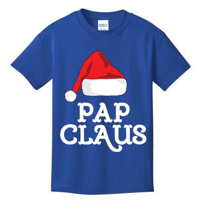 Pap Claus Christmas Family Group Matching Pajama Gift Kids T-Shirt