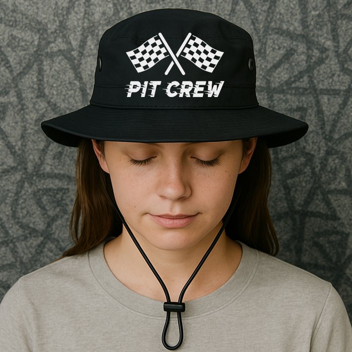 Pit Crew Costume For Racing Car Parties Bucket Hat