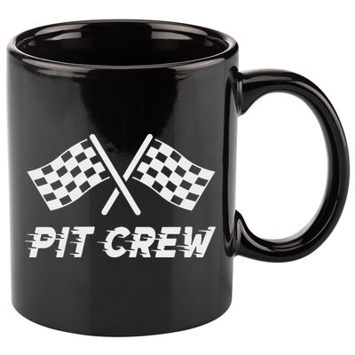 Pit Crew Costume For Racing Car Parties 11oz C Handle Ceramic Mug