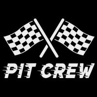 Pit Crew Costume For Racing Car Parties Drawstring Bag