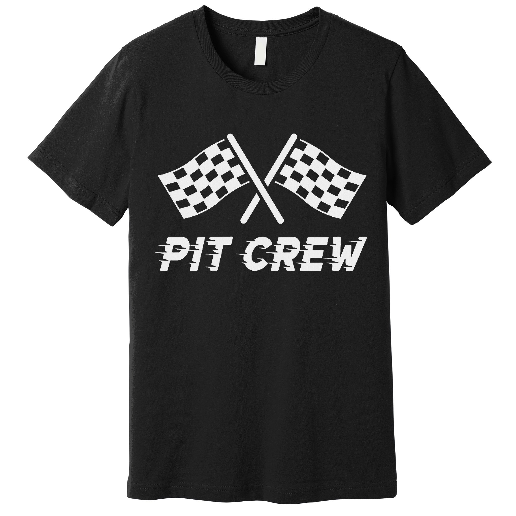 Pit Crew Costume For Racing Car Parties Premium T-Shirt