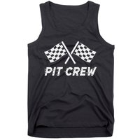 Pit Crew Costume For Racing Car Parties Tank Top