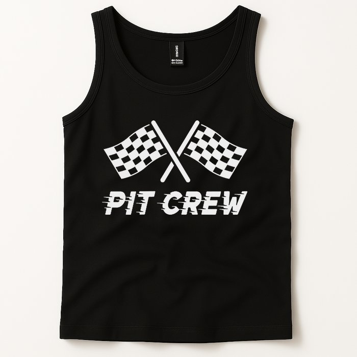 Pit Crew Costume For Racing Car Parties Tank Top