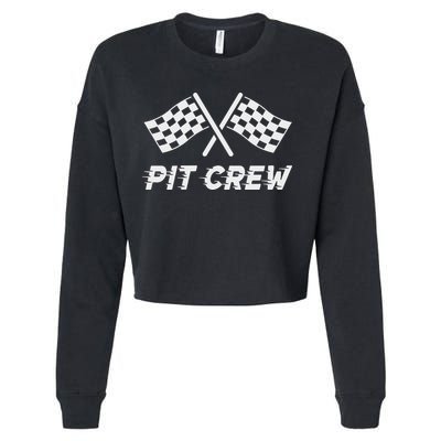 Pit Crew Costume For Racing Car Parties Cropped Pullover Crew