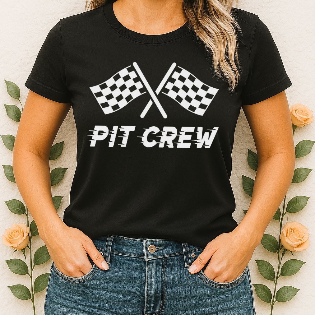 Pit Crew Costume For Racing Car Parties Womens T-Shirt