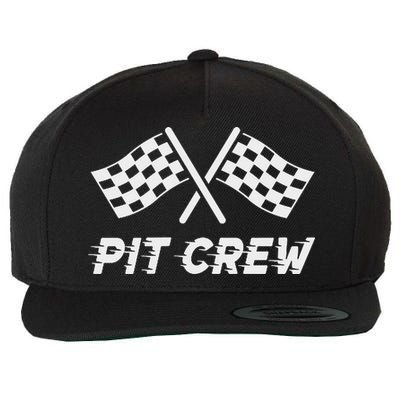 Pit Crew Costume For Racing Car Parties Wool Snapback Cap
