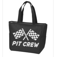 Pit Crew Costume For Racing Car Parties Zip Tote Bag