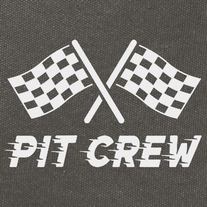 Pit Crew Costume For Racing Car Parties Cotton Canvas Backpack