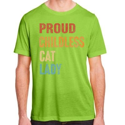 Proud Childless Cat Lady Karma Gift Adult ChromaSoft Performance T-Shirt