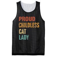 Proud Childless Cat Lady Karma Gift Mesh Reversible Basketball Jersey Tank