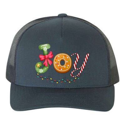 Personalized Christmas Christmas Reindeer Christmas Joytoddlercrew Neck Pul Yupoong Adult 5-Panel Trucker Hat