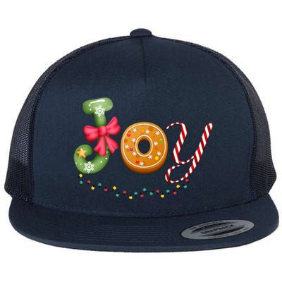 Personalized Christmas Christmas Reindeer Christmas Joytoddlercrew Neck Pul Flat Bill Trucker Hat