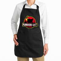 Purrassic Cat Chonk Oh Lawd For Cat Dad Cat Apron