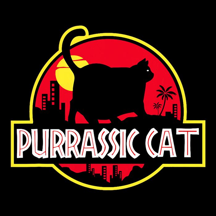 Purrassic Cat Chonk Oh Lawd For Cat Dad Cat Impact Tech Backpack