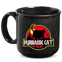 Purrassic Cat Chonk Oh Lawd For Cat Dad Cat 15oz Campfire Ceramic Mug