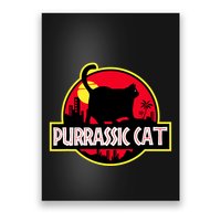 Purrassic Cat Chonk Oh Lawd For Cat Dad Cat Poster