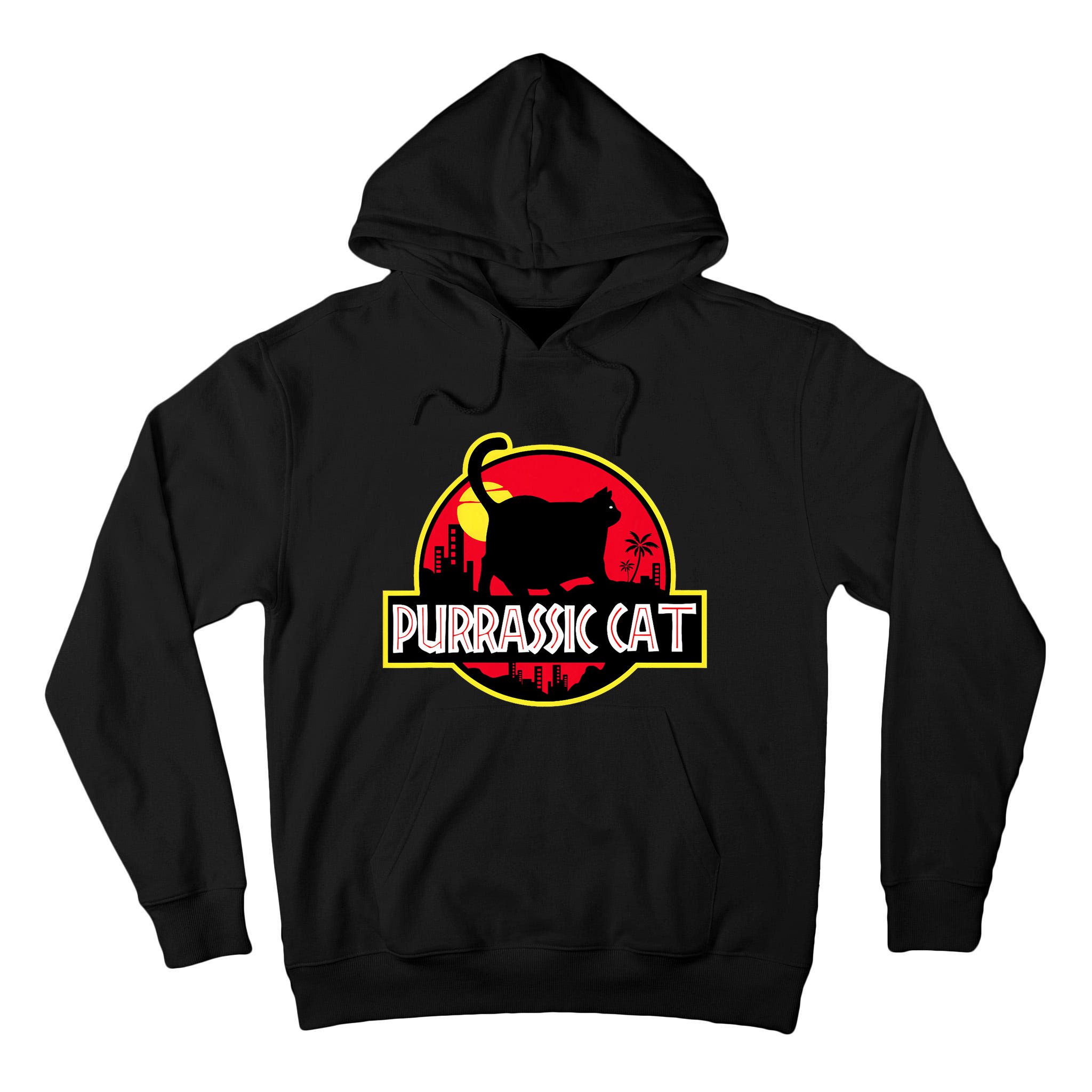 Purrassic Cat Chonk Oh Lawd For Cat Dad Cat Tall Hoodie