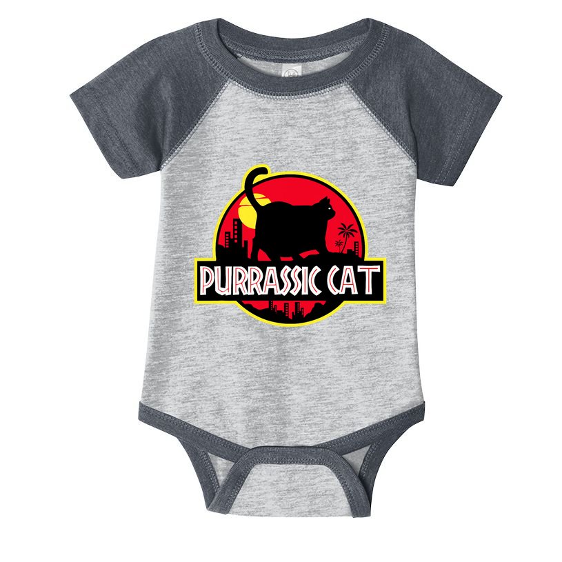 Purrassic Cat Chonk Oh Lawd For Cat Dad Cat Infant Baby Jersey Bodysuit
