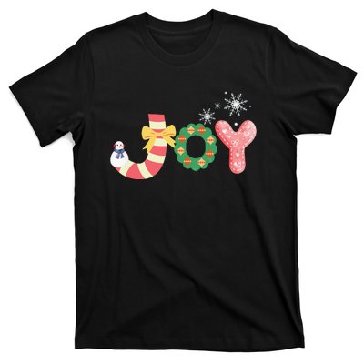 Personalized Christmas Christmas Reindeer Christmas Joytoddlercrew Neck Pul T-Shirt