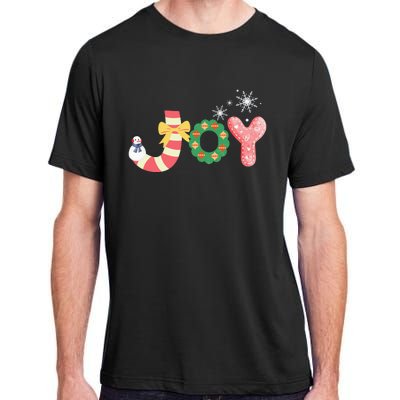 Personalized Christmas Christmas Reindeer Christmas Joytoddlercrew Neck Pul Adult ChromaSoft Performance T-Shirt