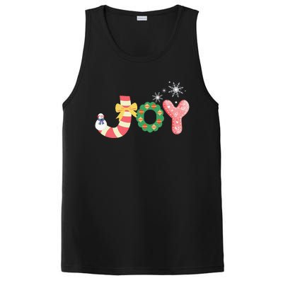 Personalized Christmas Christmas Reindeer Christmas Joytoddlercrew Neck Pul PosiCharge Competitor Tank