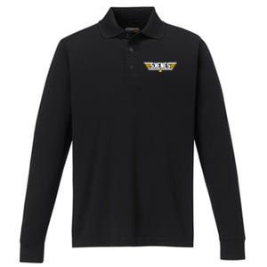 Pittsburgh Clothing Co Skenes Debut Performance Long Sleeve Polo