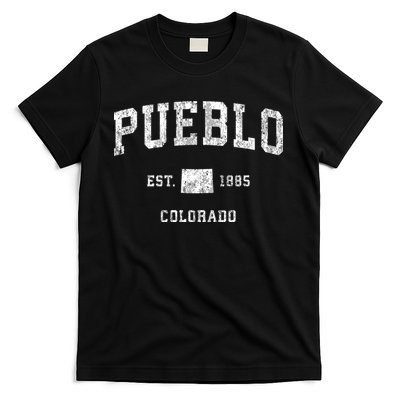 Pueblo Colorado Co Vintage Athletic Sports T-Shirt