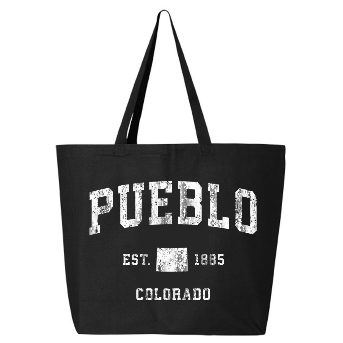 Pueblo Colorado Co Vintage Athletic Sports 25L Jumbo Tote