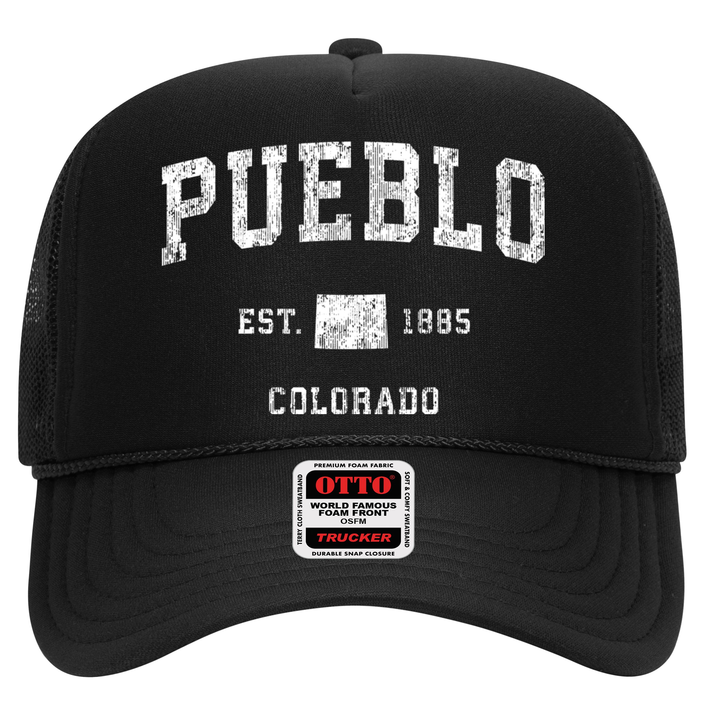 Pueblo Colorado Co Vintage Athletic Sports Hat